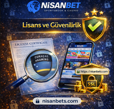 Nisanbet Anjouan internet gaming lisans doğrulama sayfası.