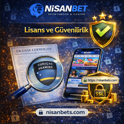 Nisanbet Anjouan internet gaming lisans doğrulama sayfası.